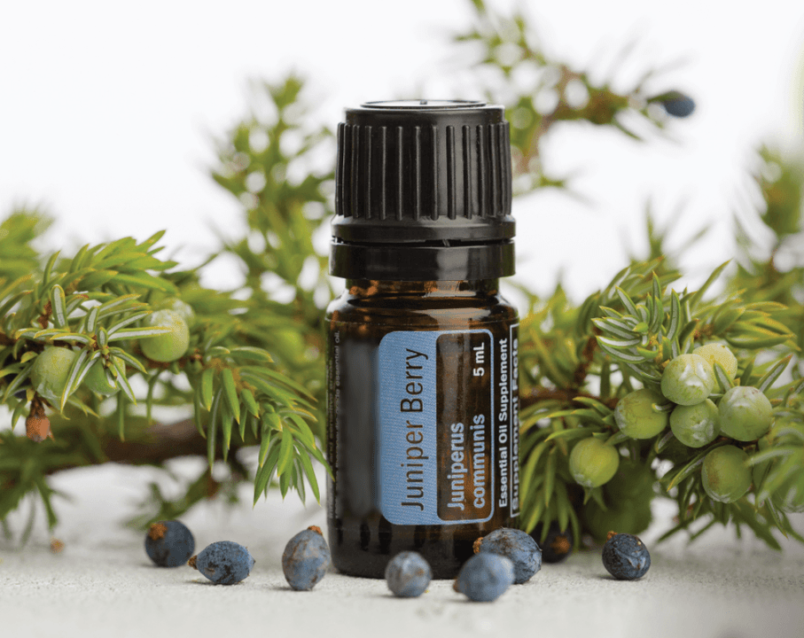 Juniper oil soothes all types of skin inflammation