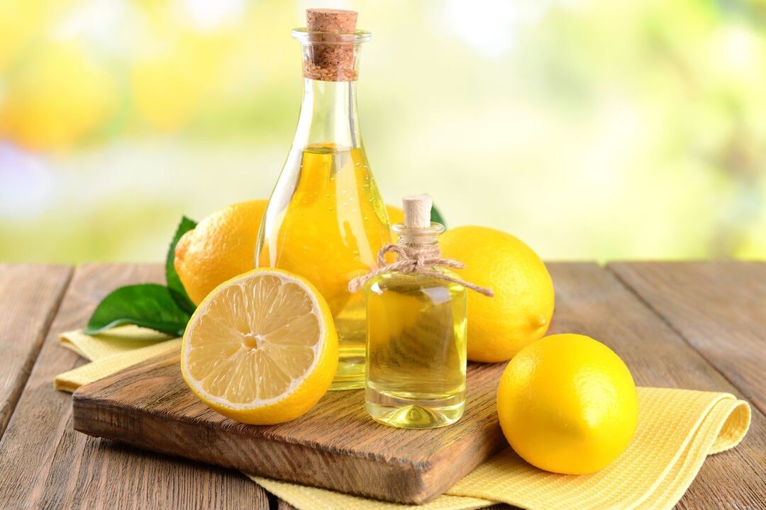 Lemon ether - the main for whitening the skin of the face